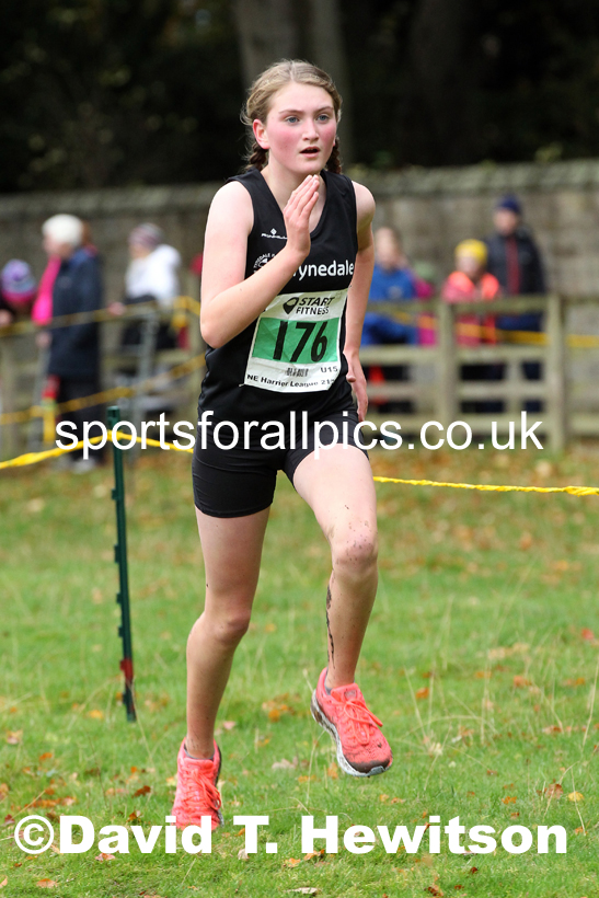 Girls under-15s 2021 NEHL Lambton Castle near Chester le Street, County Durham. Photo: David T. Hewitson/Sports for All Pics